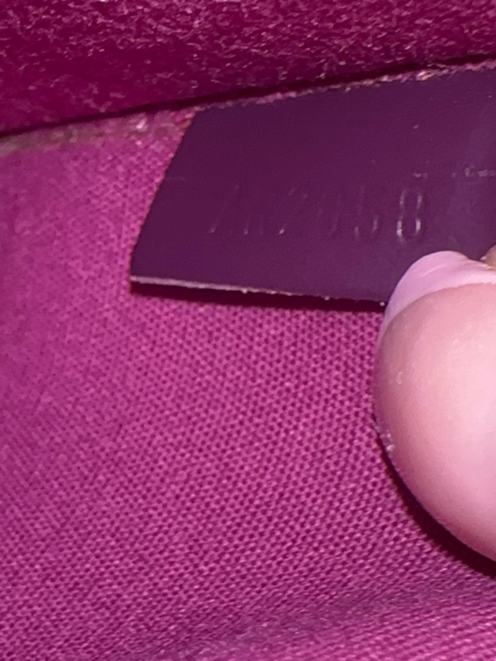 Louis Vuitton Structured Shoulder Bag in Deep Purple - Picture 15 of 16